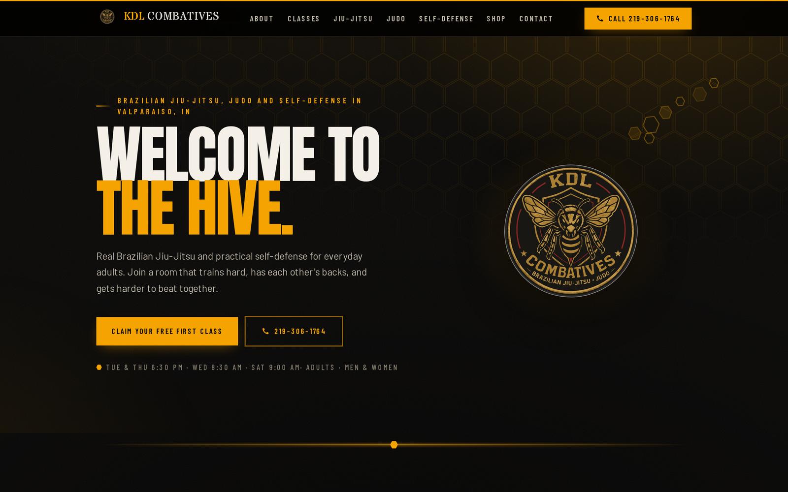 kdlcombatives.com home page on a laptop and a phone