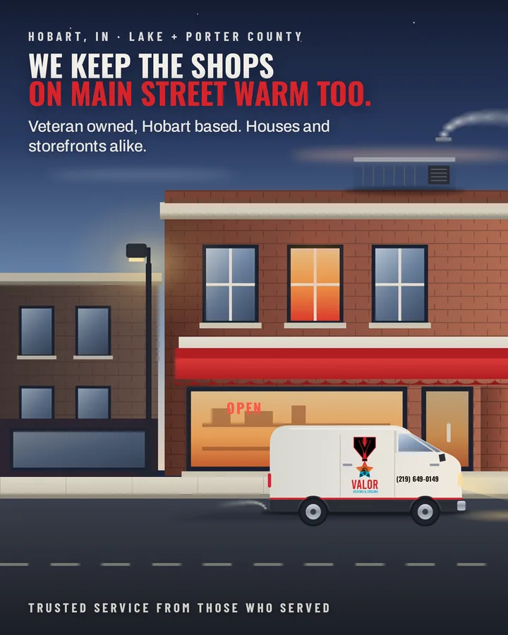 Valor post about keeping the shops on Main Street warm
